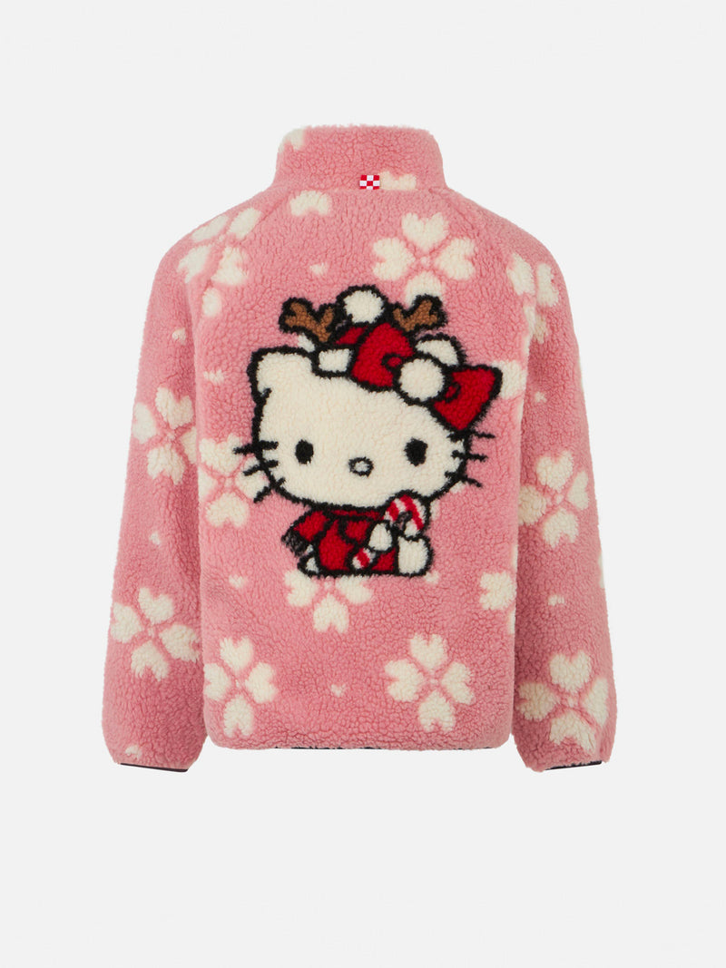 Sherpa-Jacke für Mädchen mit Hello Kitty-Aufdruck | HELLO KITTY SONDEREDITION