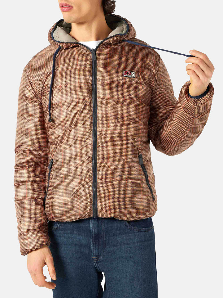 Man double face beige down jacket Courchevel - MC2 Saint Barth