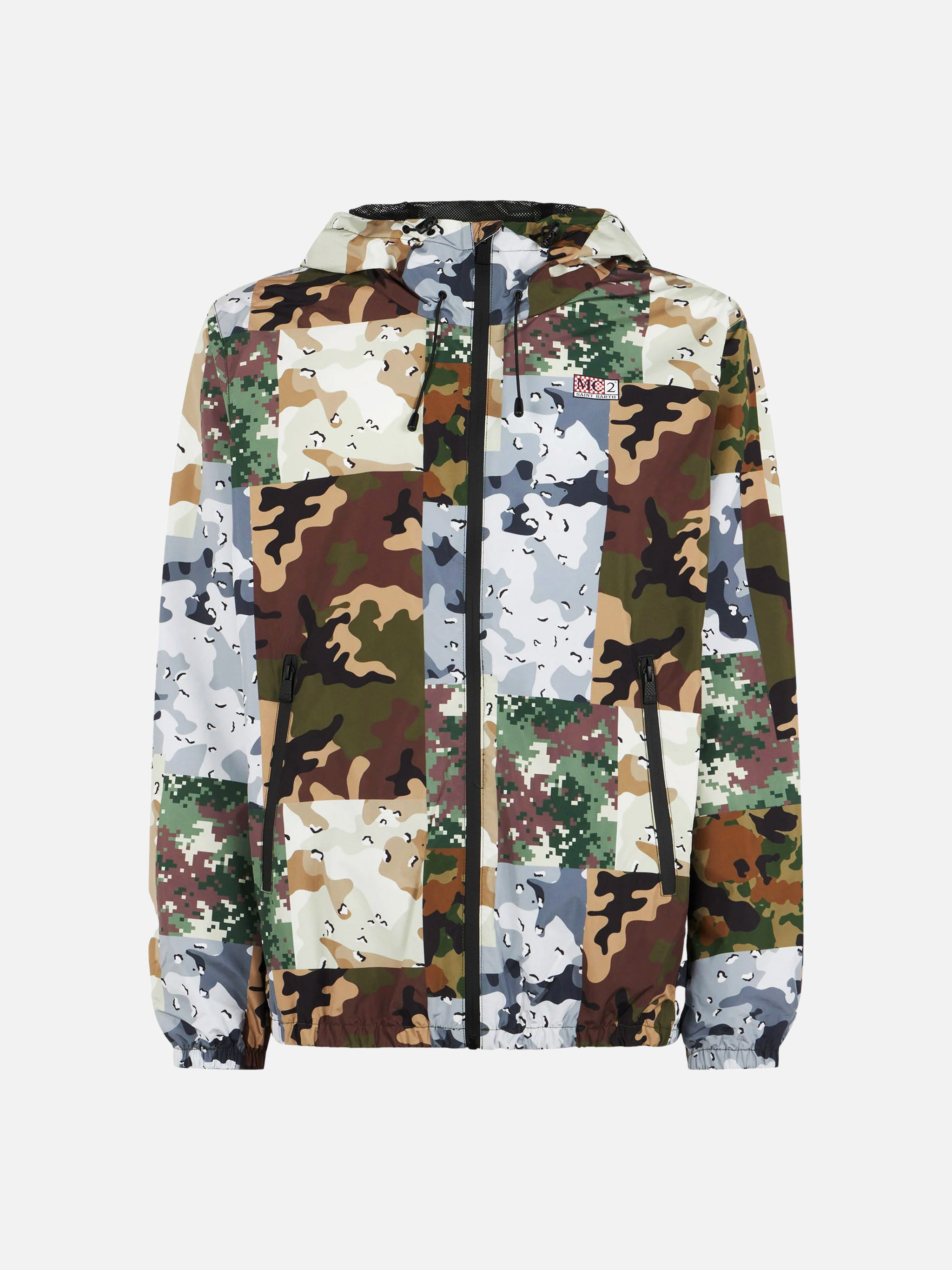 Kauris camouflage windbreaker – MC2 Saint Barth