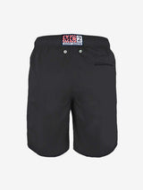 Boardshort einfarbig schwarz