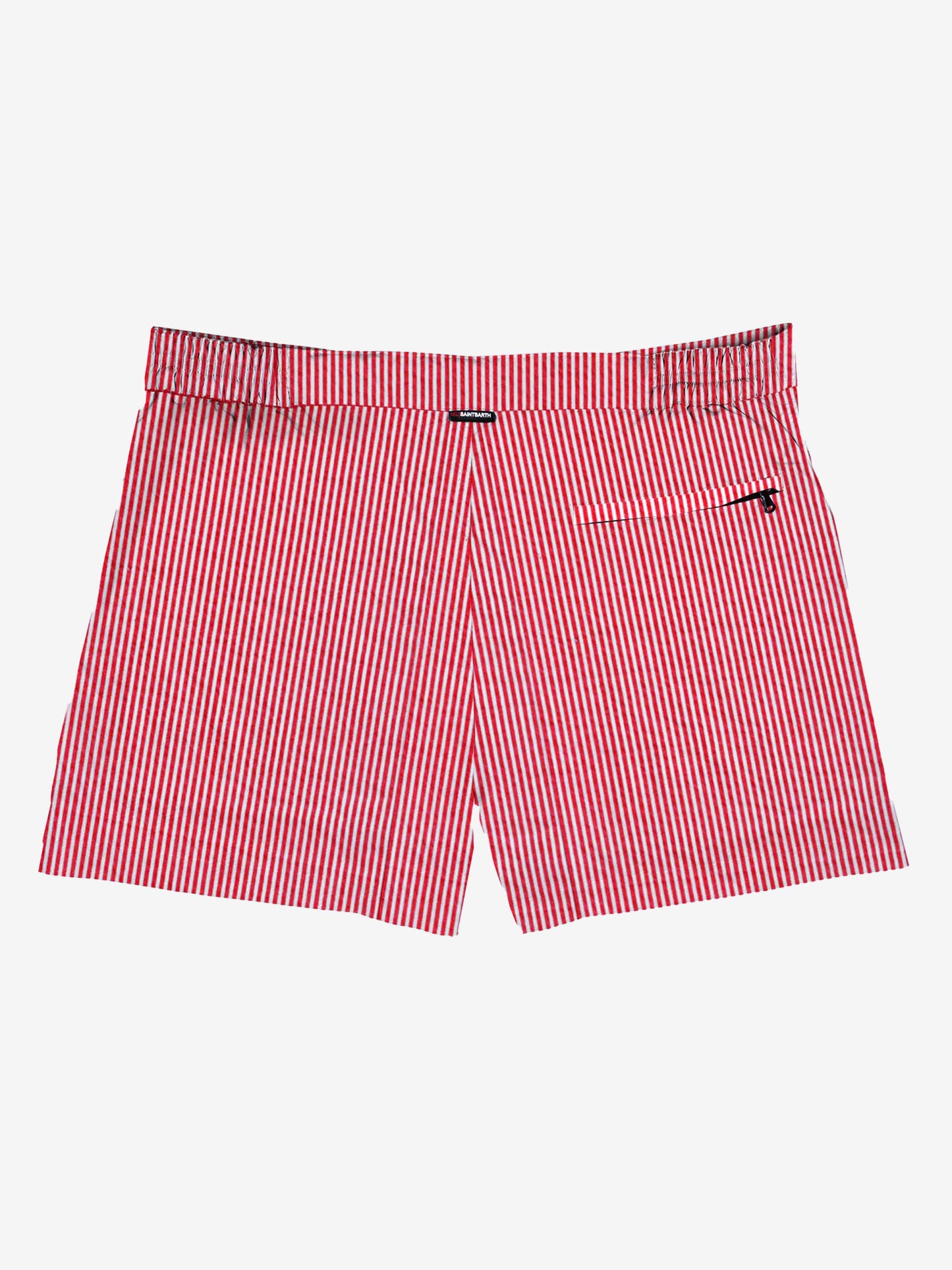 Costume da bagno da uomo a righe rosse