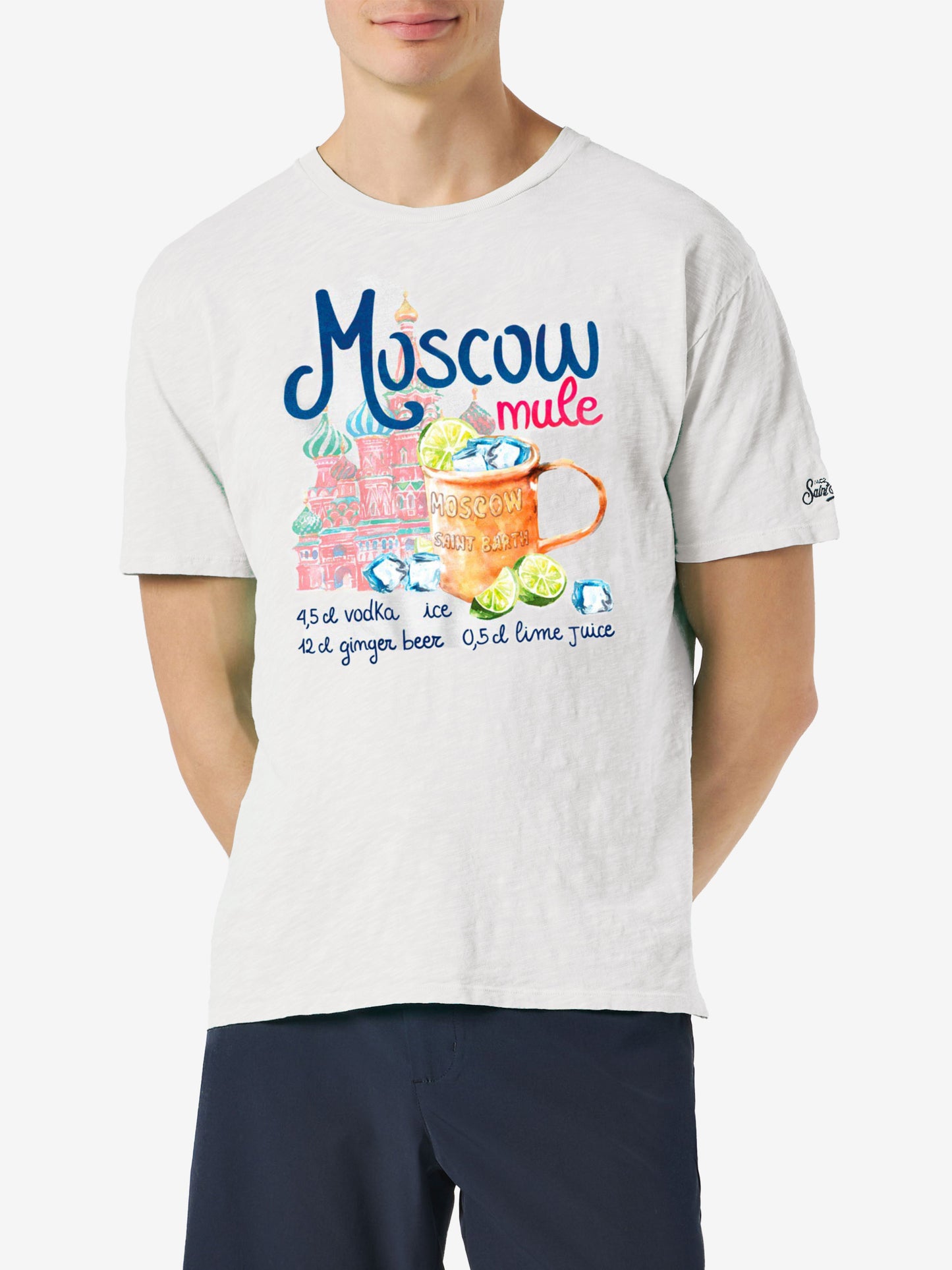 T-shirt da uomo con stampa Moscow Mule