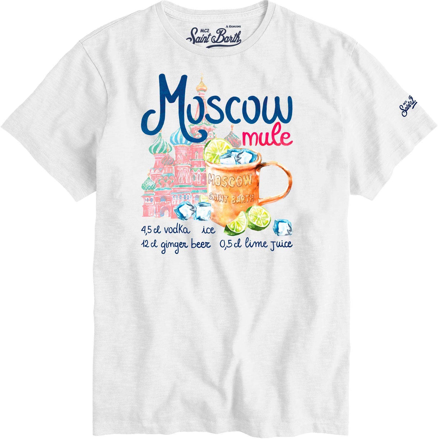 T-shirt da uomo con stampa Moscow Mule