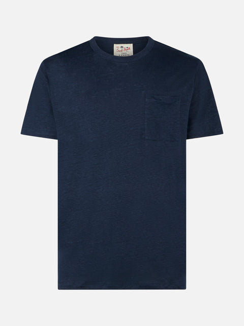 Man linen jersey t-shirt - MC2 Saint Barth