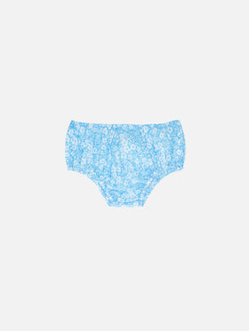 Infant bloomers Pimmy with vintage flower print