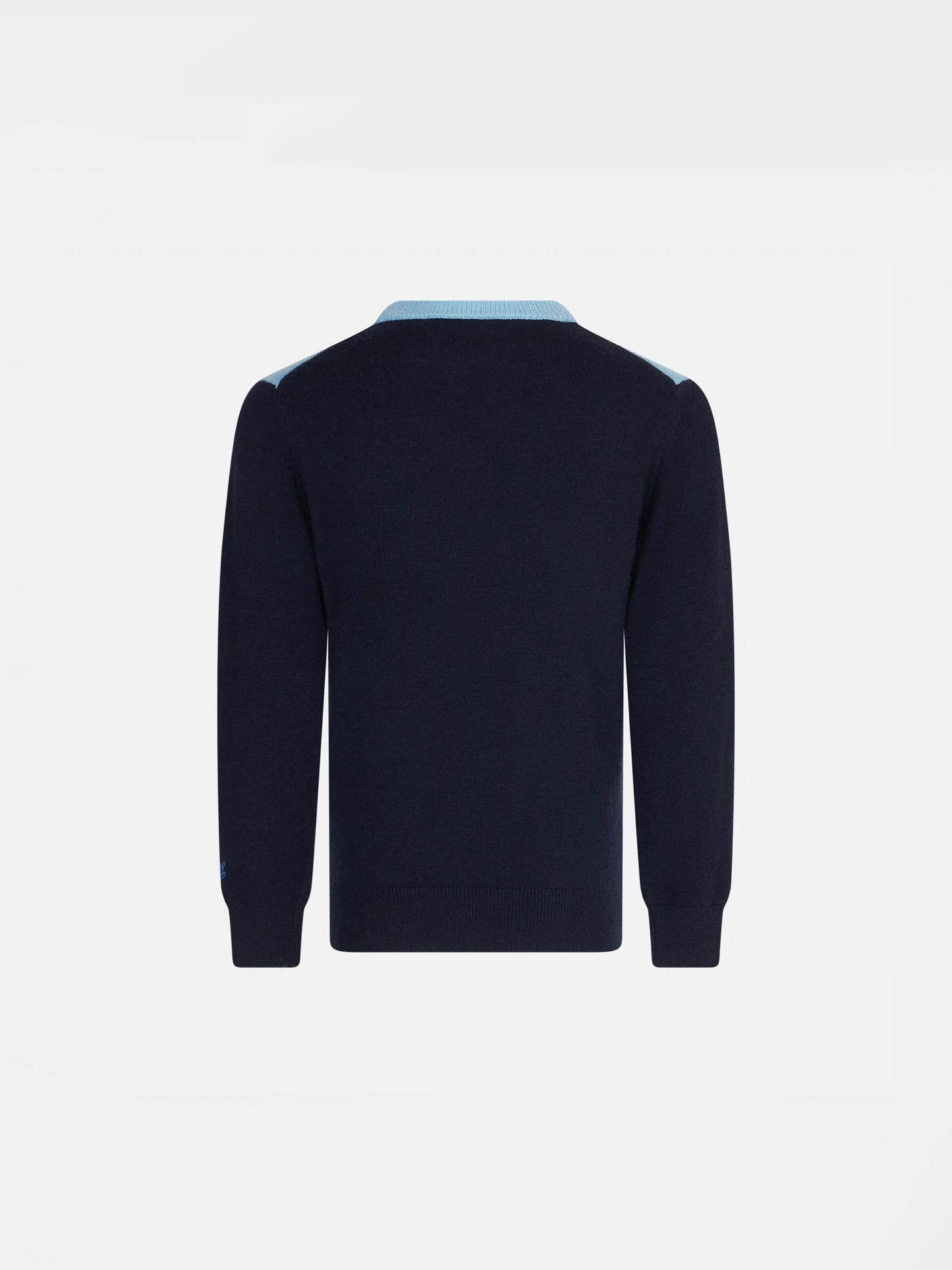 Maglione da bambino con stampa jacquard montagna