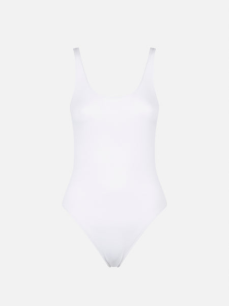 人気カラーの one ribbed White piece Barth Saint MC2 – swimsuit ワンピース