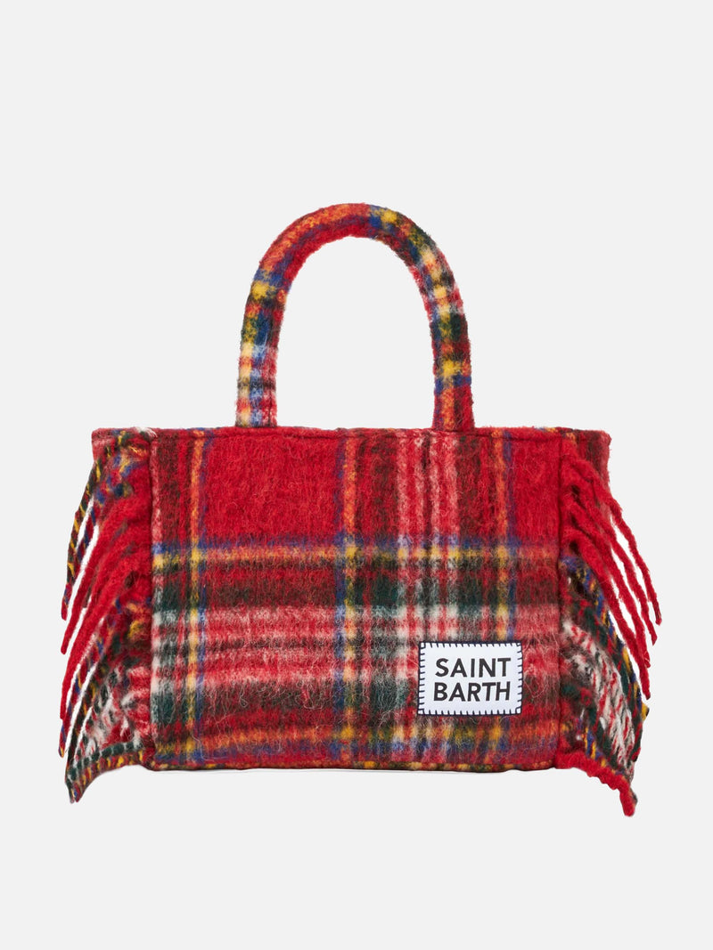 Colette-Deckenhandtasche mit Tartan-Print