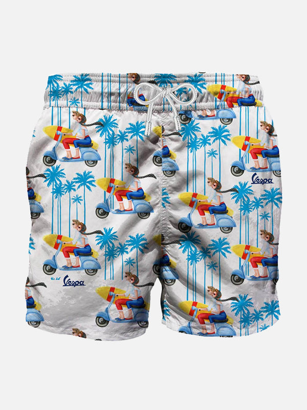 Oh Vespa®! Mittellange Badeshorts – Vespa® Special Edition