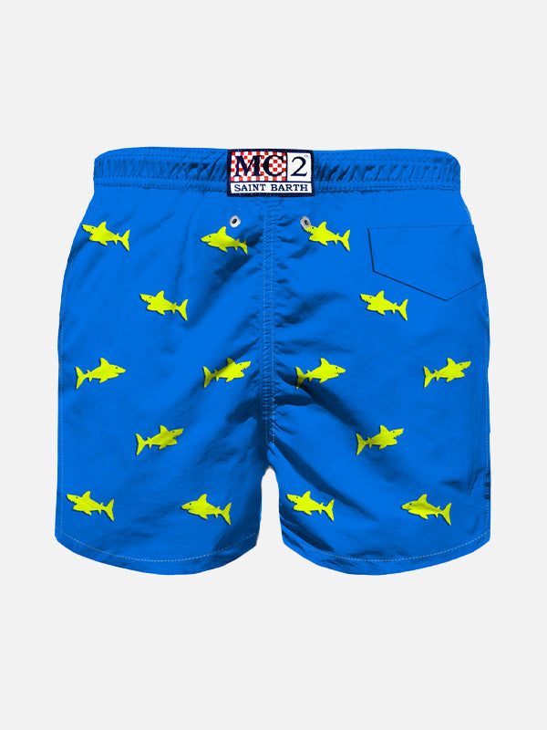 Badeshorts für Jungen mit Stickerei