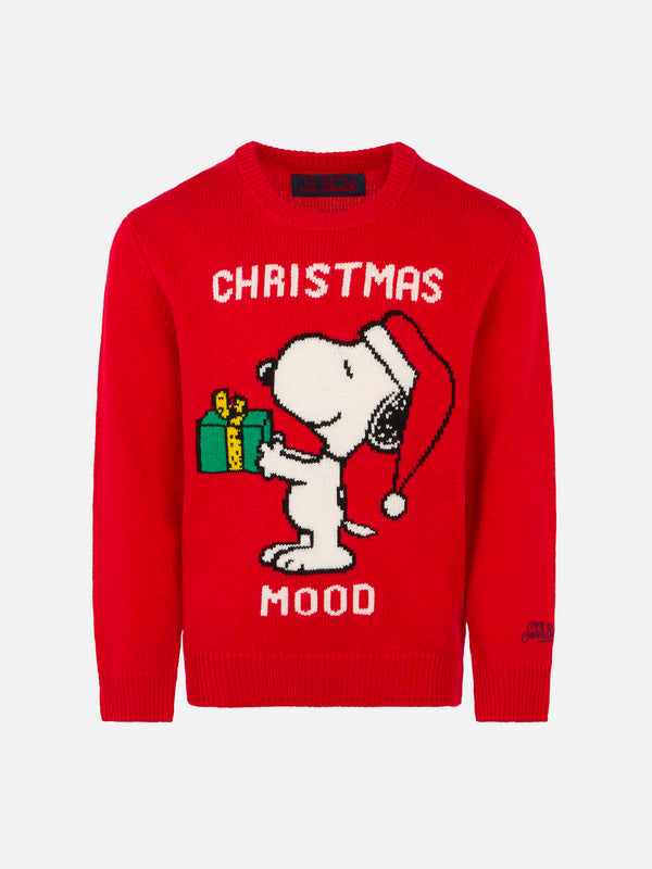 Snoopy Christmas Mood print girl sweater | Peanuts™ Special Edition