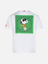 Baumwoll-T-Shirt für Jungen mit „I'm cool“-Stickerei vorne und Snoopy auf der Rückseite | PEANUTS™ SONDEREDITION