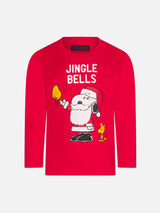 Jungen-T-Shirt mit Snoopy-Aufdruck Jingle Bells |Peanuts© Special Edition