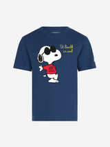 Boy navy blue t-shirt with Snoopy print | SNOOPY - PEANUTS™ SPECIAL EDITION