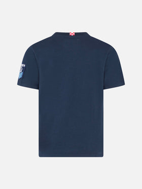 St.Barth navy  boy's t-shirt