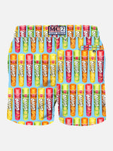 Man swim shorts with Calippo print  | Algida® Special Edition