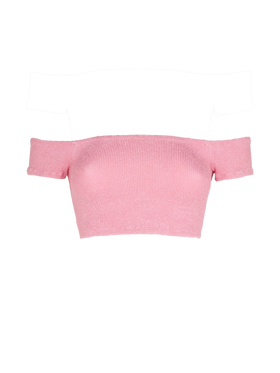 Woman crinkle wide shoulder strap top swimsuit
