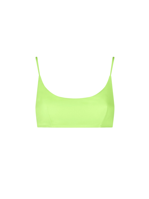 Woman fluo yellow bralette swimsuit - MC2 Saint Barth