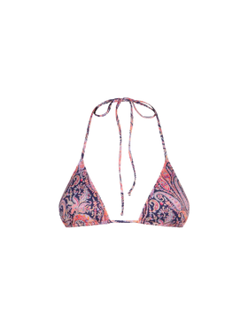Top triangolo donna con stampa paisley | EDIZIONE SPECIALE LIBERTY