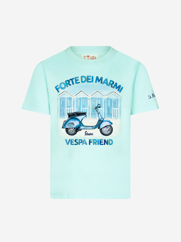 Baumwoll-T-Shirt für Jungen mit Vespa-Aufdruck | Vespa® Sonderedition