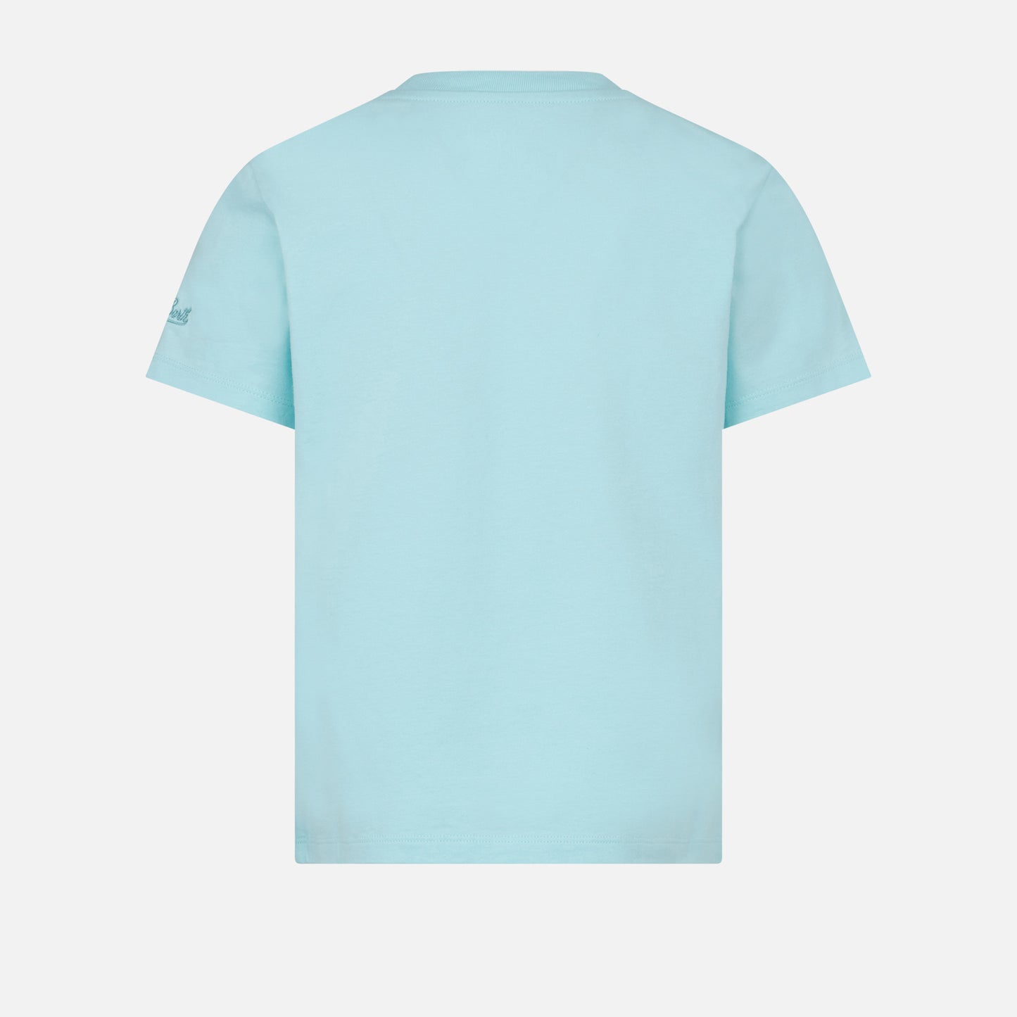 Mädchen-T-Shirt mit „Sea you in St. Barth“-Stickerei