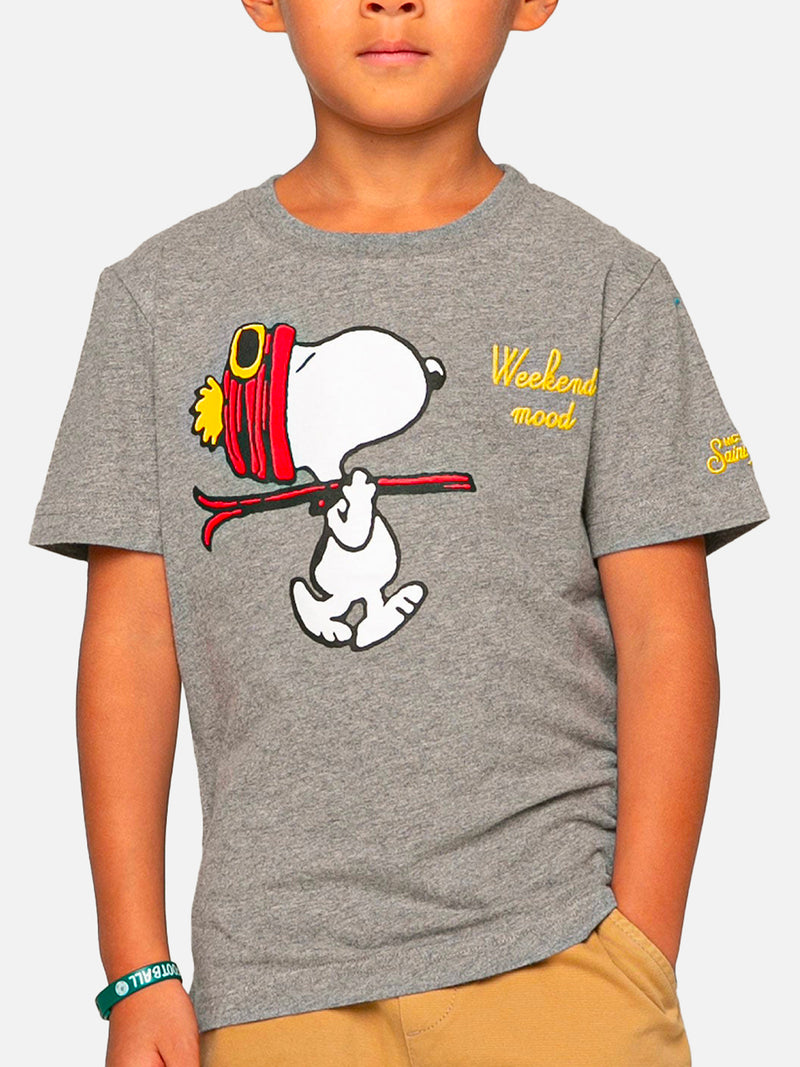 Jungen-T-Shirt mit Snoopy-Aufdruck und Stickerei | SNOOPY – PEANUTS™ SONDEREDITION