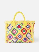 Vanity crochet shoulder bag