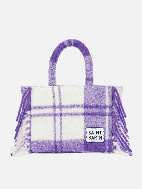 Colette-Deckenhandtasche mit Tartan-Print