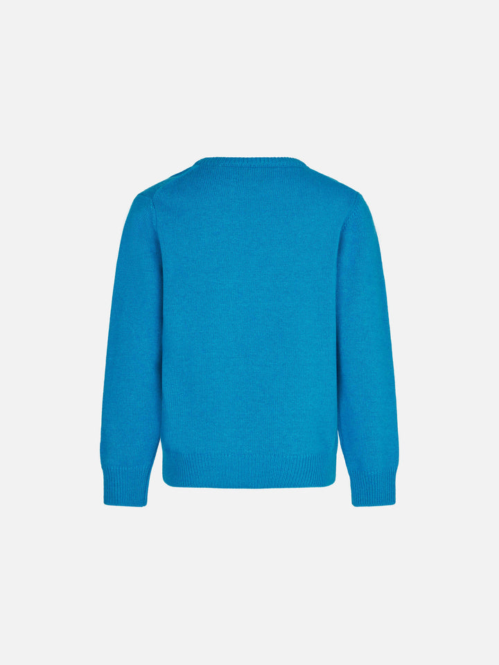 Mädchenpullover mit Viziata-Print