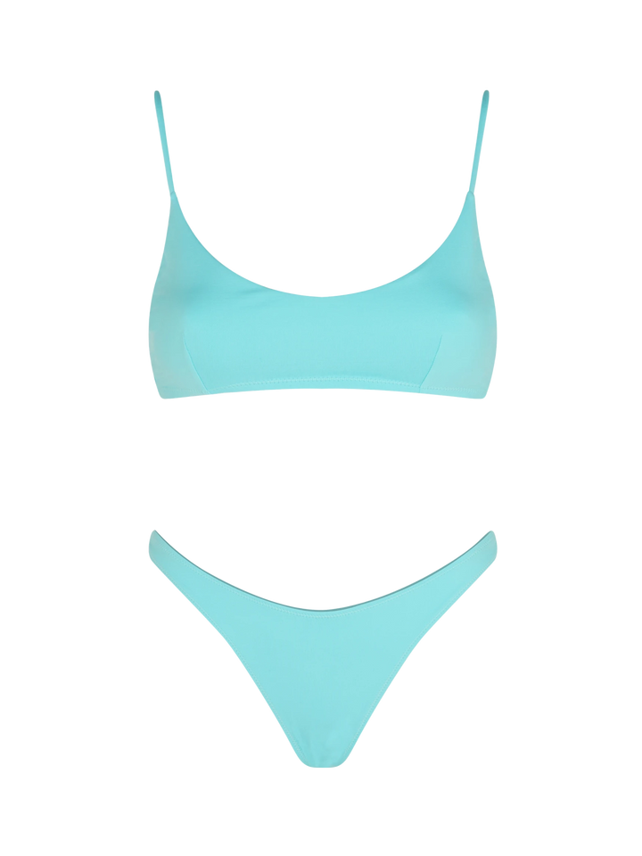 Woman water green bralette bikini - MC2 Saint Barth