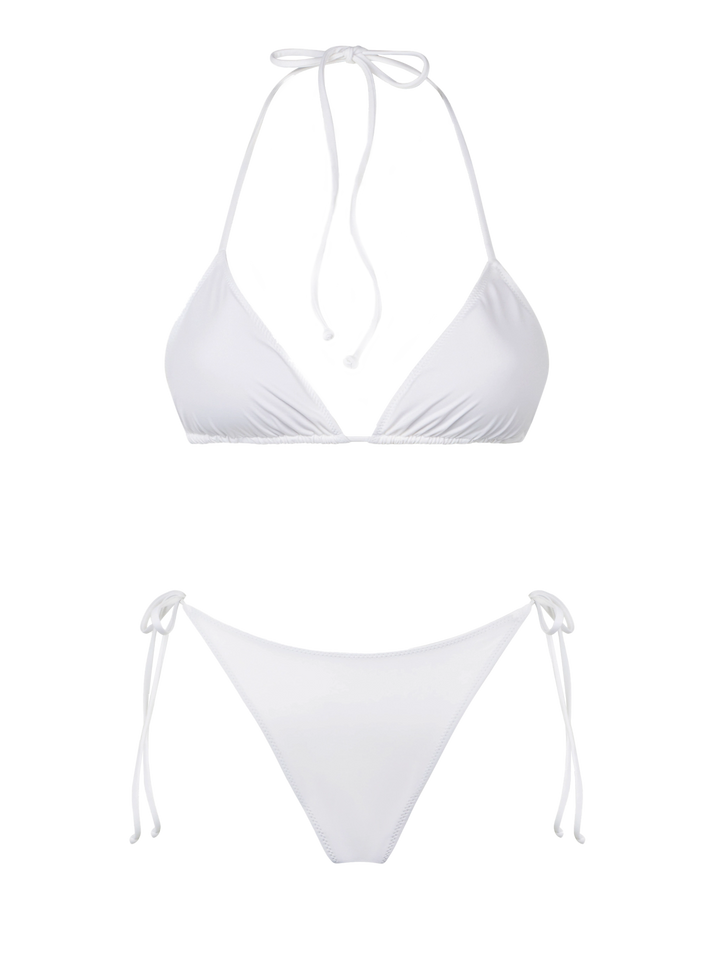 Woman white triangle bikini - MC2 Saint Barth
