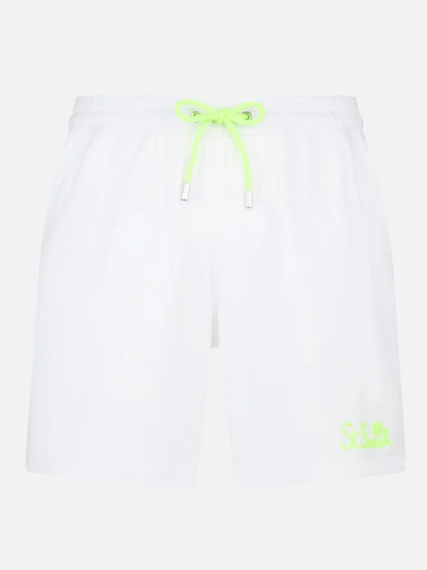 Man white comfort swim shorts - MC2 Saint Barth