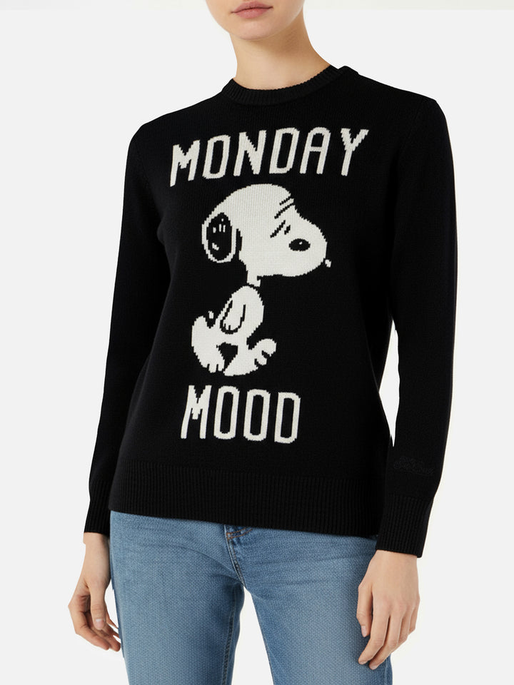 Damenpullover mit Monday Mood Snoopy-Aufdruck | SNOOPY – PEANUTS™ SONDEREDITION