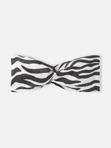 Zebra-Haarband für Damen