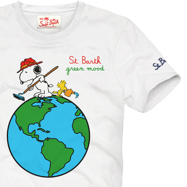 T-shirt da bambino in cotone con stampa Snoopy | SNOOPY - EDIZIONE SPECIALE PEANUTS™