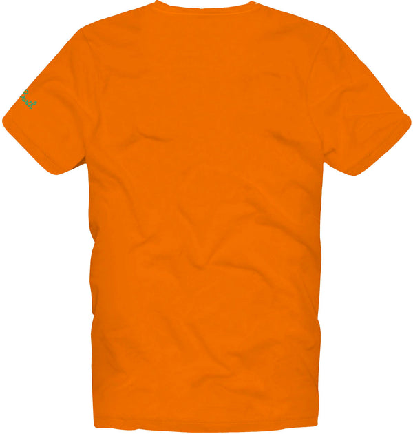 Boy orange cotton t-shirt