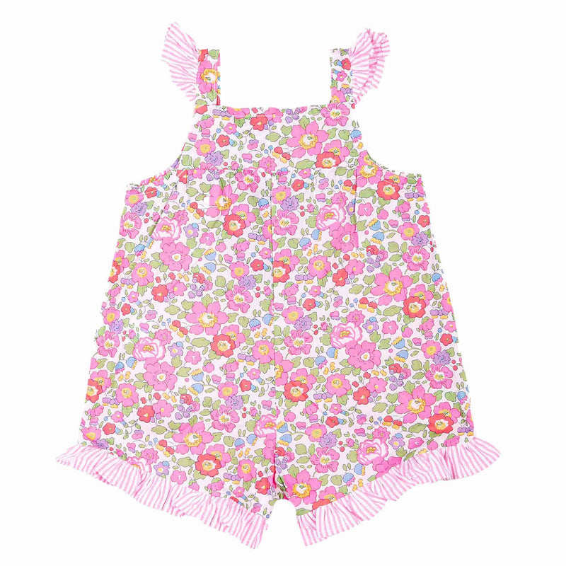 Babymädchenkleid mit Blumendruck