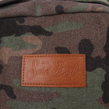 Zaino in canvas mimetico verde militare