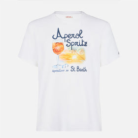 Man cotton t-shirt with Aperol Spritz Venice print |  APEROL SPECIAL EDITION