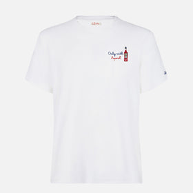 Man t-shirt with Only with Aperol front embroidery | APEROL SPECIAL EDITION
