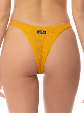 Slip da bagno da donna sgambato crinkle