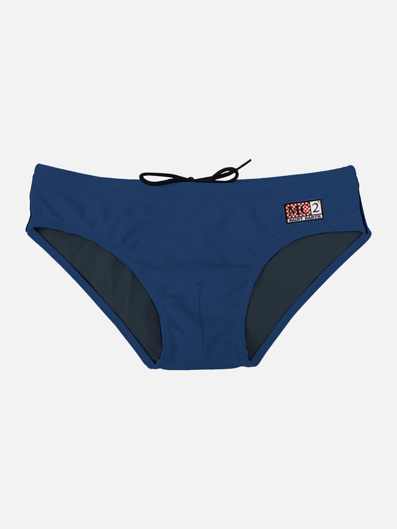 Slip da bagno da uomo Blu Navy