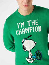 Maglia da uomo con stampa Snoopy I'm the Champion | Edizione speciale Peanuts™