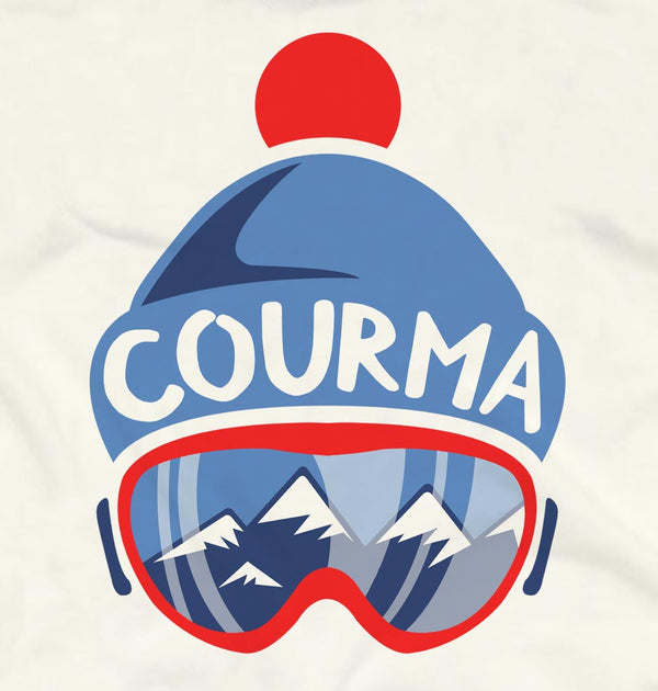 T-shirt da bambino affusolata Courma ski