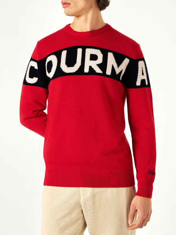 Maglia da uomo con scritta Courma