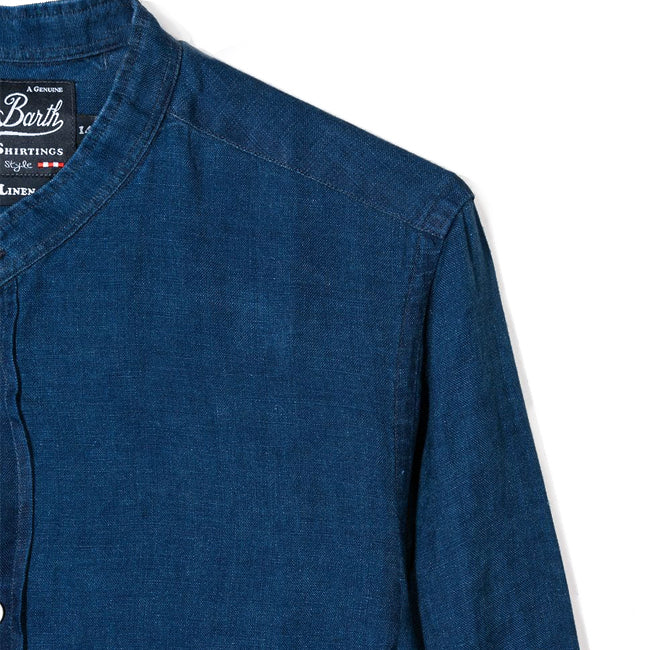 Denim Linen Kid's Shirt