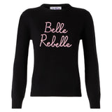 Woman sweater with Belle Rebelle embroidery