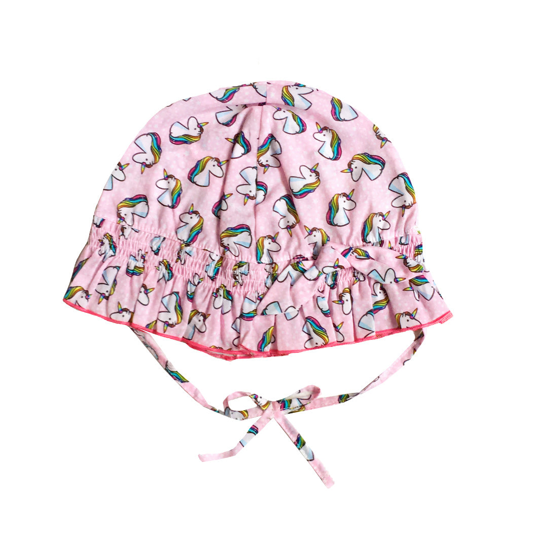 Girls Enfant Bonnet Unicorn print