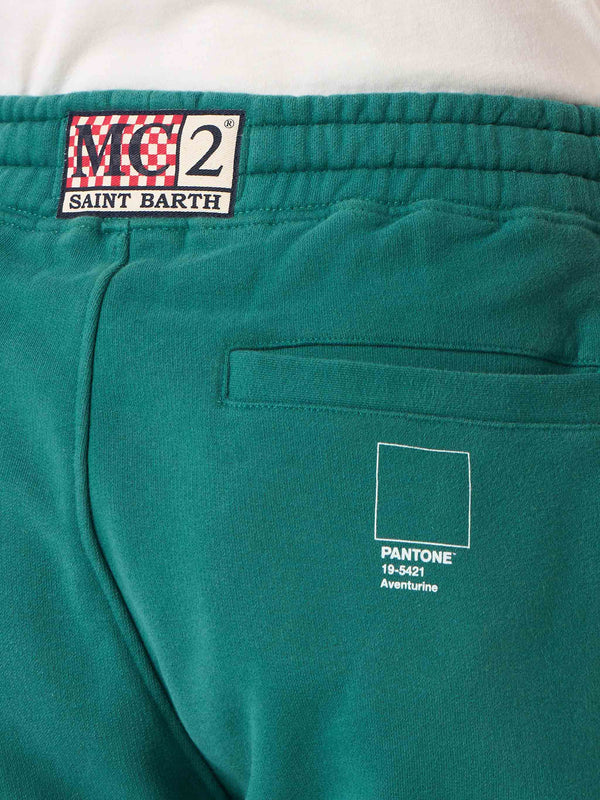 Green track pants | Pantone™ Special Edition