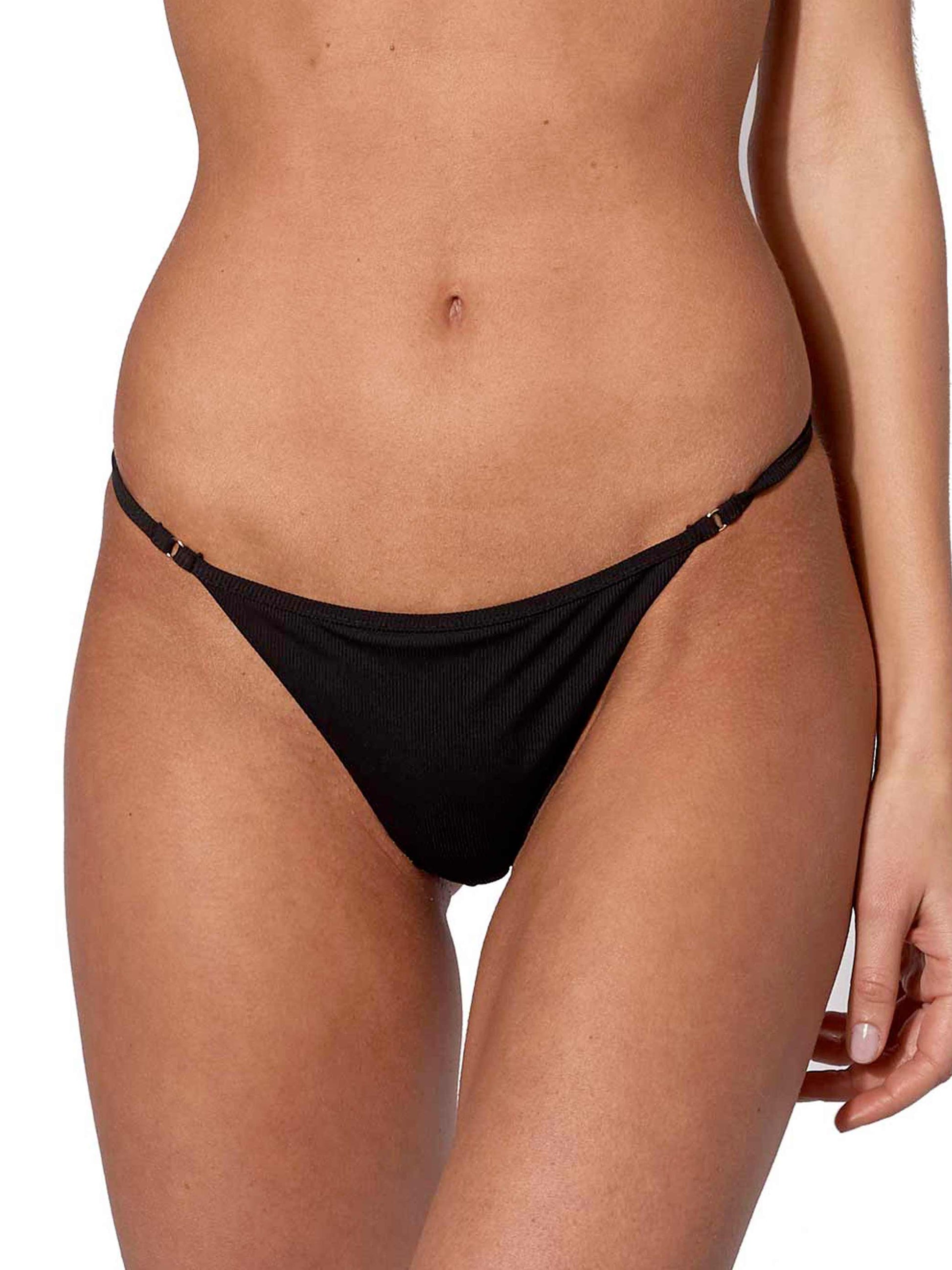 Black ribbed swim briefs - MC2 Saint Barth